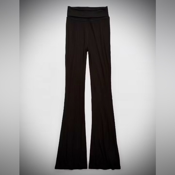 American Eagle Outfitters Pants - American Eagle Outfitters Black Flare Pants